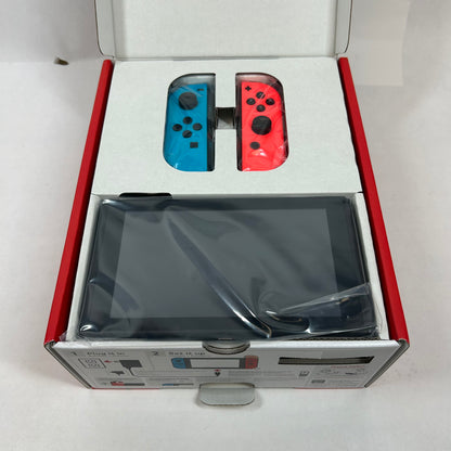 New Nintendo Switch v2 Video Game Console HAC-001(-01) Red/Blue