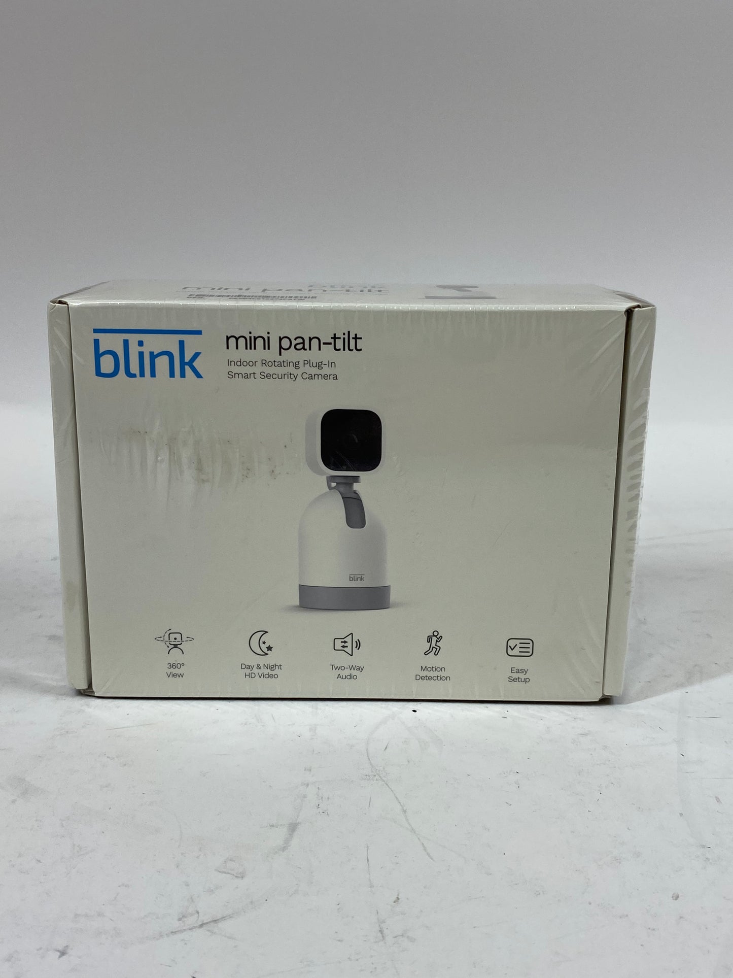 New Blink Mini Pan-Tilt Indoor Rotating Plug-In Smart Security Camera