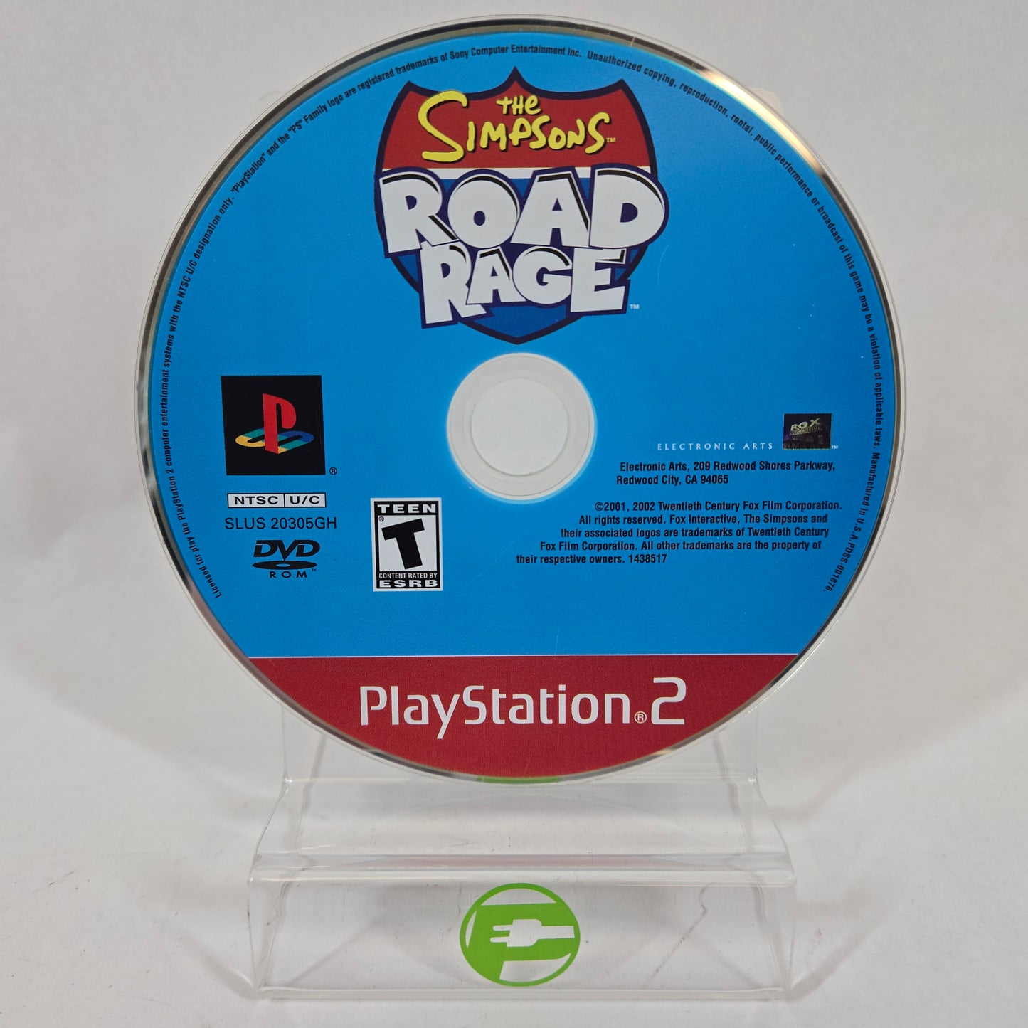 The Simpsons Road Rage [Greatest Hits] (Sony PlayStation 2 PS2, 2001)