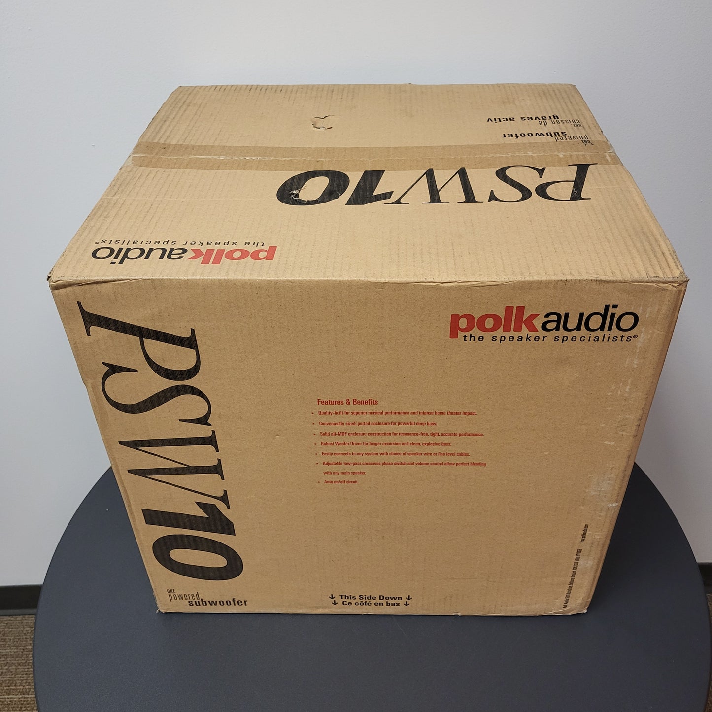 New Polk Audio One Powered Subwoofer PSW 10