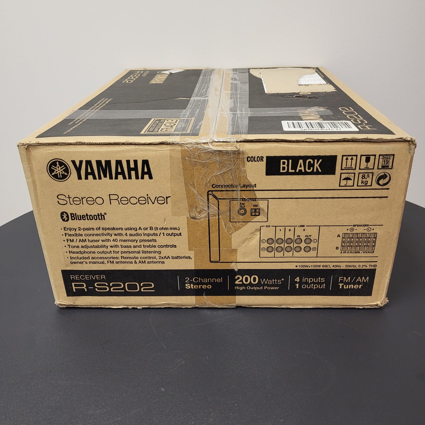 New Yamaha R-S202 2-Channel Stereo Receiver R-S202