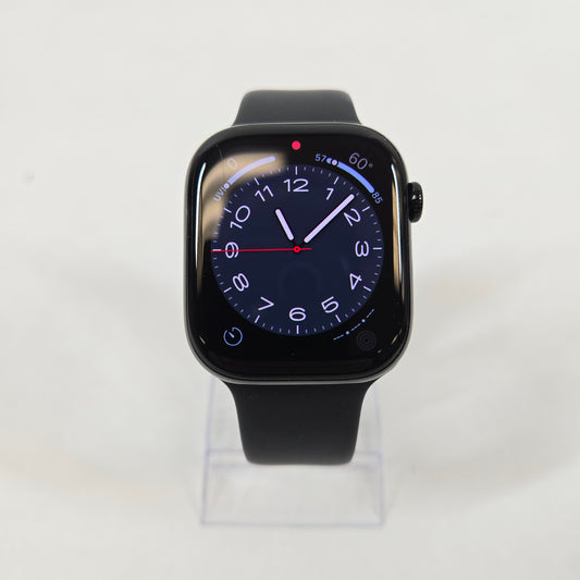 GPS Only Apple Watch Series 10 46MM Black Aluminum Black Sport Band MWWQ3LW/A