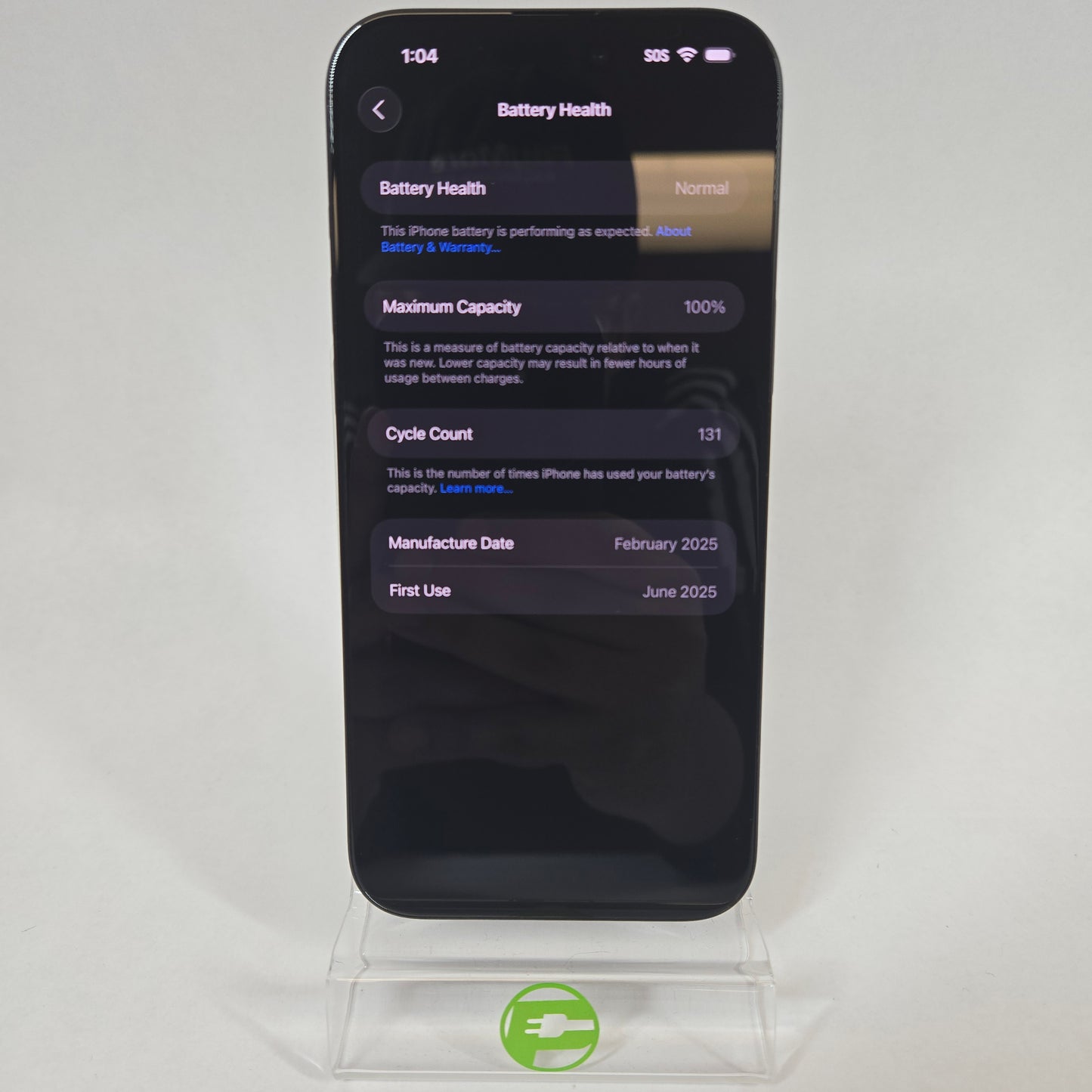 Unlocked Apple iPhone 16 Pro Max 1TB Black Titanium MYWC3LL/A