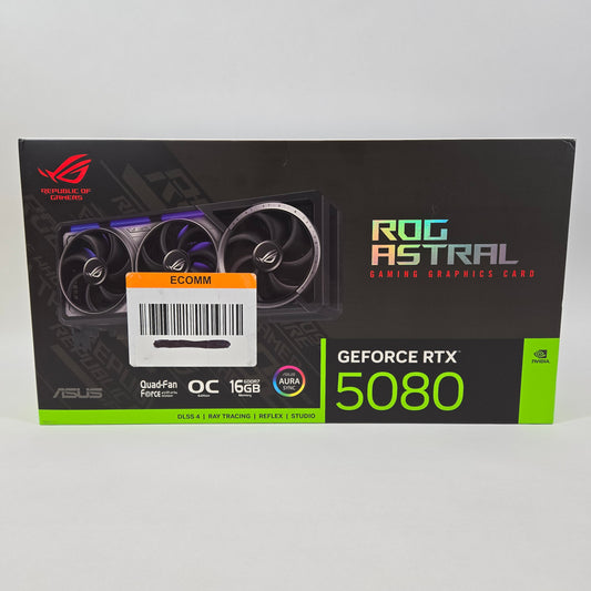 New ASUS ROG Astral GeForce RTX 5080 16GB GDDR7 OC Edition SEALED