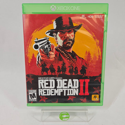 Red Dead Redemption 2 (Microsoft Xbox One, 2018) With Map
